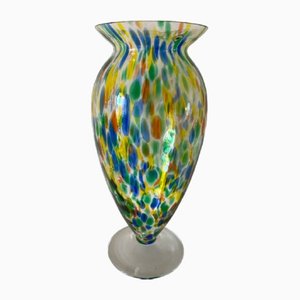 Vaso vintage in vetro di Murano, Italia, anni '70