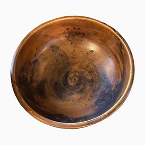 Orange Ceramic Bowl from Jacques Blin