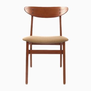 Silla danesa con tapicería nueva de Farstrup Møbler, años 60