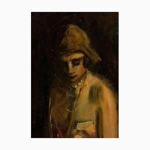 Antonio Feltrinelli, Mujer, óleo sobre lienzo, 1932