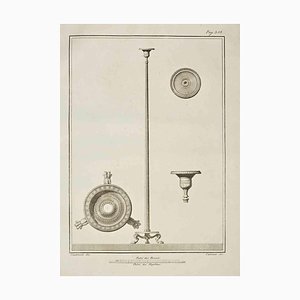 Giacomo Casanova, antico affresco romano, acquaforte, XVIII secolo