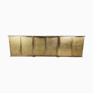 Brass and Granite Sideboard from Maison Jansen, 1970s