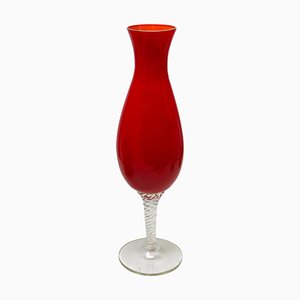 Vase Opalin Vintage, Italie, 1955