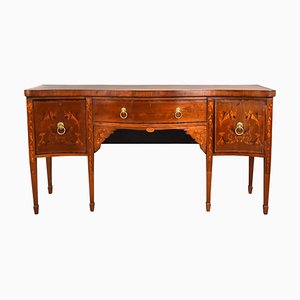 Credenza edoardiana in mogano intarsiato, Regno Unito, XX secolo