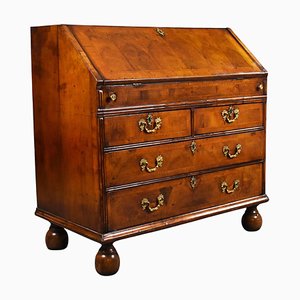 George I Walnut Bureau, 1715