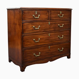 20th Century English Edwardian Mahogany Chest of Drawers