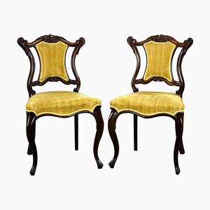 Victorian Rosewood Chairs, Set of 2