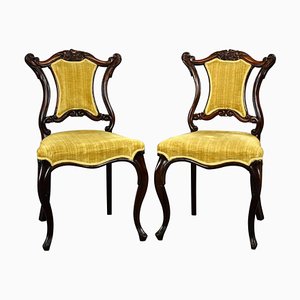 Viktorianische Stühle aus Palisander, 2er Set