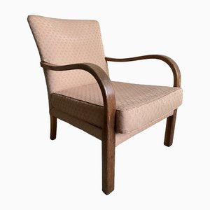 Mid-Century British Oak Lounge Chair from Parker Knoll, 1960s