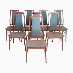 Danish Rosewood Dining Chairs by Niels Koefoed for Koefoed Hornslet, 1960s, Set of 8