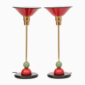 Vintage Table Lamps, 1970, Set of 2