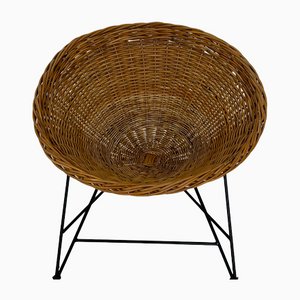 Basket Lounge Chair, 1960s