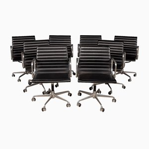 Office Swivel Chairs by Ray & Charles Eames for Herman Miller, 1950, Set of 8