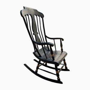 Rocking Chair Antique en Pin