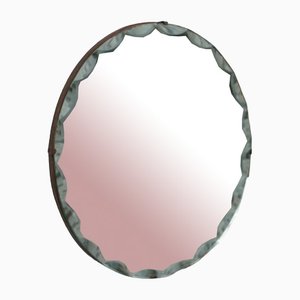 Round Bevelled Mirror, 1950s