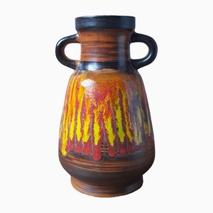 Vase Coloré Vintage de Saint Clément