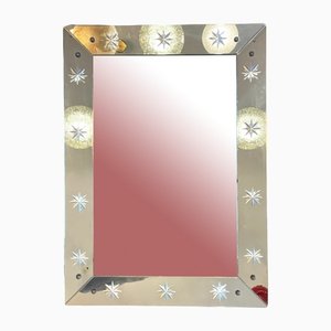Vintage Mirror with Star Motif