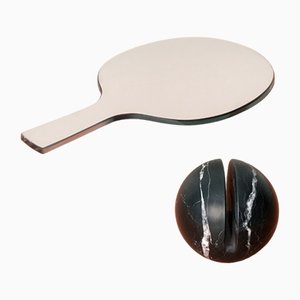 Match Table and Hand Mirror by Studio Lievito
