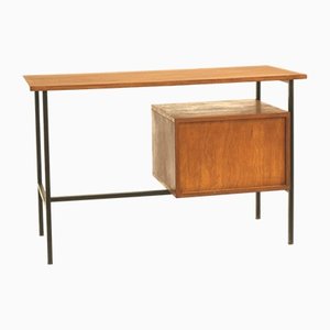 Teak Schreibtisch mit Schubladen, 1960er