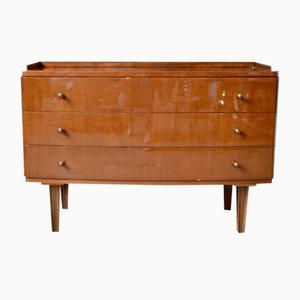 Chest of Drawers in Varnished Wood, 1950s
