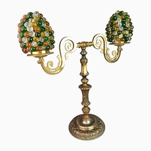Lámpara de mesa Uvas de cristal de Murano
