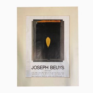 Affiche d'Exposition Joseph Beuys, Zeichnungen: Neue Galerie Der Stadt Linz, 20ème Siècle