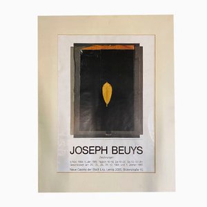 Poster della mostra di Joseph Beuys, Zeichnungen: Neue Galerie Der Stadt Linz, XX secolo