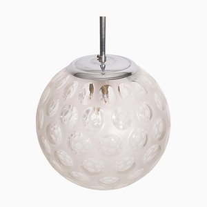 Hängelampe aus Glas von Venini, 1960er