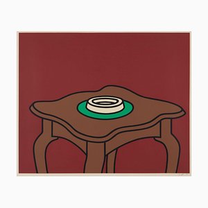 Patrick Caulfield, Occasional Table, 1972, Serigrafía