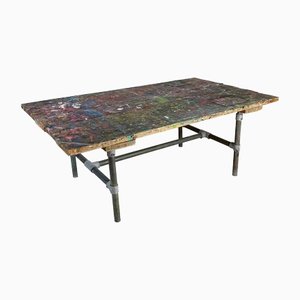 Table Basse d'Artiste Vintage