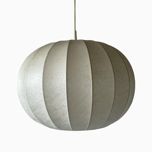 Cocoon Ball Pendant Lamp in Style of Achille Castiglioni, Germany, 1960s