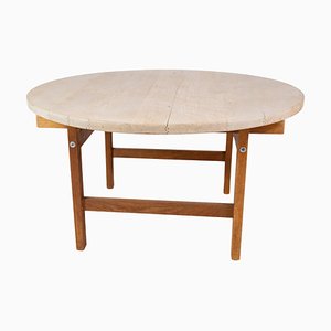 Round Coffee Table by Hans J. Wegner for PP Møbler, 1960s