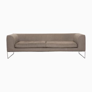 Mell 3-Seater Sofa in Gray Fabric from Cor