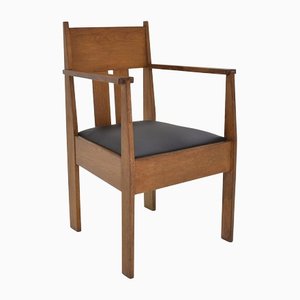 Arm Chair Bauhaus Around 1930 Oak Armchair Desk Chair