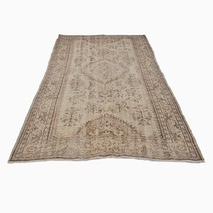 Tapis Oushak en Laine Grise