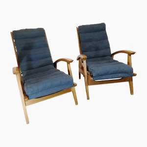 Sorrento Model Armchairs from Cerutti, Italy, 1950s, Set of 2