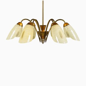 Lampadario Mid-Century, Vienna, anni '60