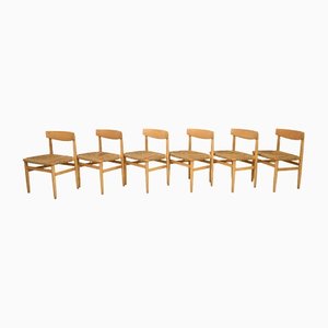 Dining Chairs by Børge Mogensen for Karl Andersson & Söner, 1955, Set of 6