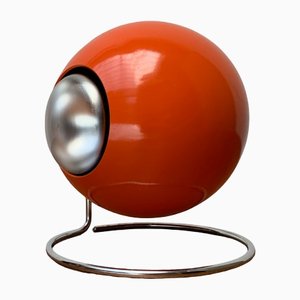 Mid-Century Space Age Globe Tischlampe von Erco, 1970er