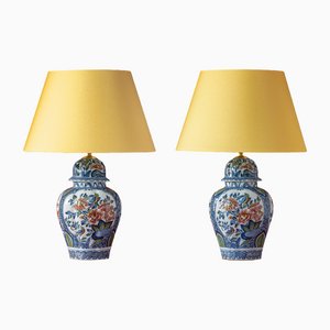 Table Lamps from Royal Delft, Set of 2