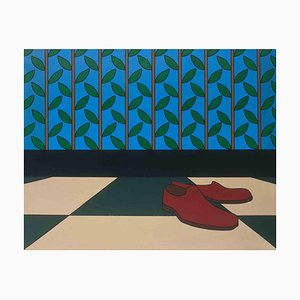 Giovanna Picciau, Slippers, Acrylic on Canvas, 1968