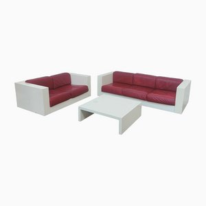 Sarantoga Living Room Set attributed to Massimo & Lella Vignelli for Poltronova, 1960s, Set of 3