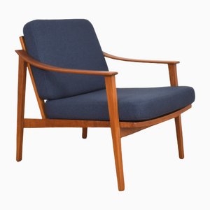 Mid-Century Danish Lounge Chair in Teak, 1960s