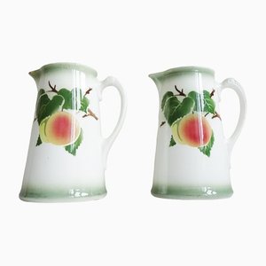 Antique Jugs with Spray Decor from Villeroy & Boch, 1890s, Set of 2