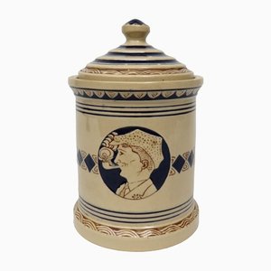 Pot à Tabac Art Nouveau de Dümler & Breiden, Allemagne, 1890s