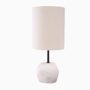 Table Lamp in Raw Alabaster from PC Collection