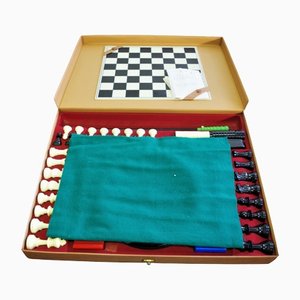 Tablero de ajedrez de ruleta deportivo, años 70