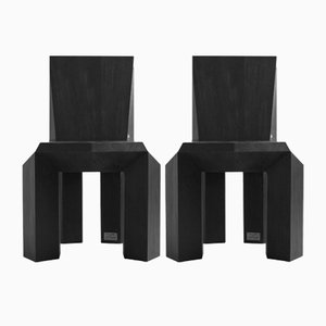 Black Ode Chairs Sizar Alexis, Set of 2