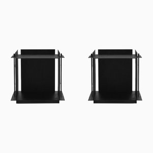 Pilier Side Tables by Sizar Alexis, Set of 2