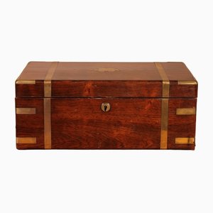 19th Century Marine Writing Slope / Trunk in Rosewood